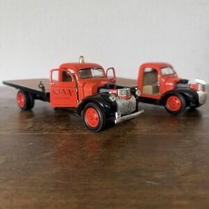 National Motor Museum 1/32 Scale 1941 Chevy Flatbed Truck AJAX Towing Service X2